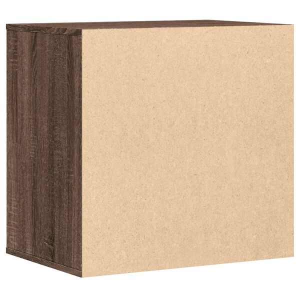 vidaXL Συρταριέρα Καφέ Δρυς 60x41x58 εκ. από Επεξεργ. Ξύλο