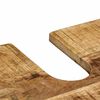 vidaXL Ντουλάπα Μπάνιου Καφέ 55 x 35 x 60 εκ. Μασίφ ξύλο μάνγκο