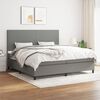 vidaXL &Kappa;&rho;&epsilon;&beta;ά&tau;&iota; Boxspring &mu;&epsilon; &Sigma;&tau;&rho;ώ&mu;&alpha; &Sigma;&kappa;&omicron;ύ&rho;&omicron; &Gamma;&kappa;&rho;&iota; 200x200 &epsilon;&kappa;. &Upsilon;&phi;&alpha;&sigma;&mu;ά&tau;&iota;&nu;&omicron;