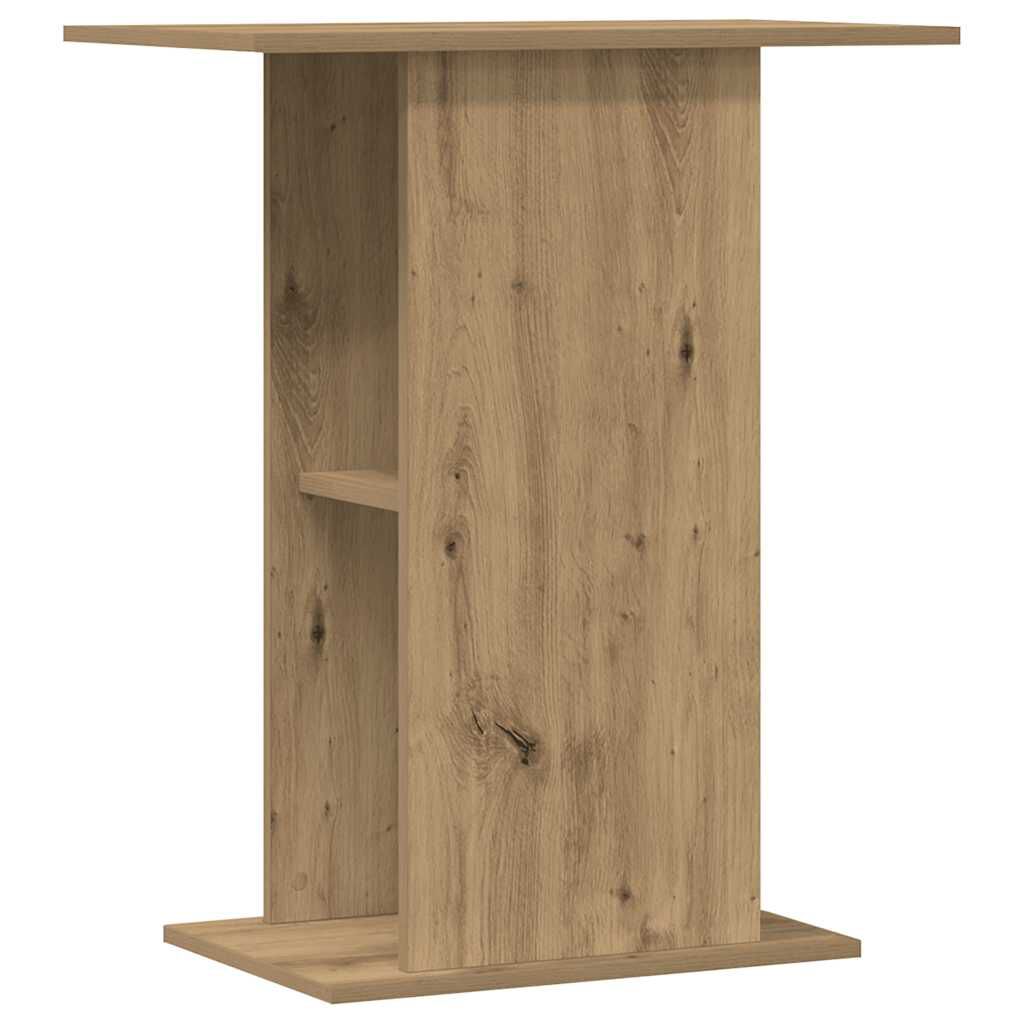 vidaXL Βάση Ενυδρείου Αρτισιανή Δρυς 36x60,5x72,5εκ Επεξεργασμένο Ξύλο