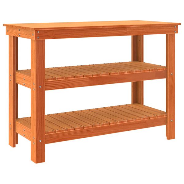 vidaXL &Pi;ά&gamma;&kappa;&omicron;&sigmaf; &epsilon;&rho;&gamma;&alpha;&sigma;ί&alpha;&sigmaf; &mu;&epsilon; &rho;ά&phi;&iota; &Kappa;&alpha;&phi;έ &kappa;&epsilon;&rho;&iota;&omicron;ύ 110,5 x 50 x 80 cm