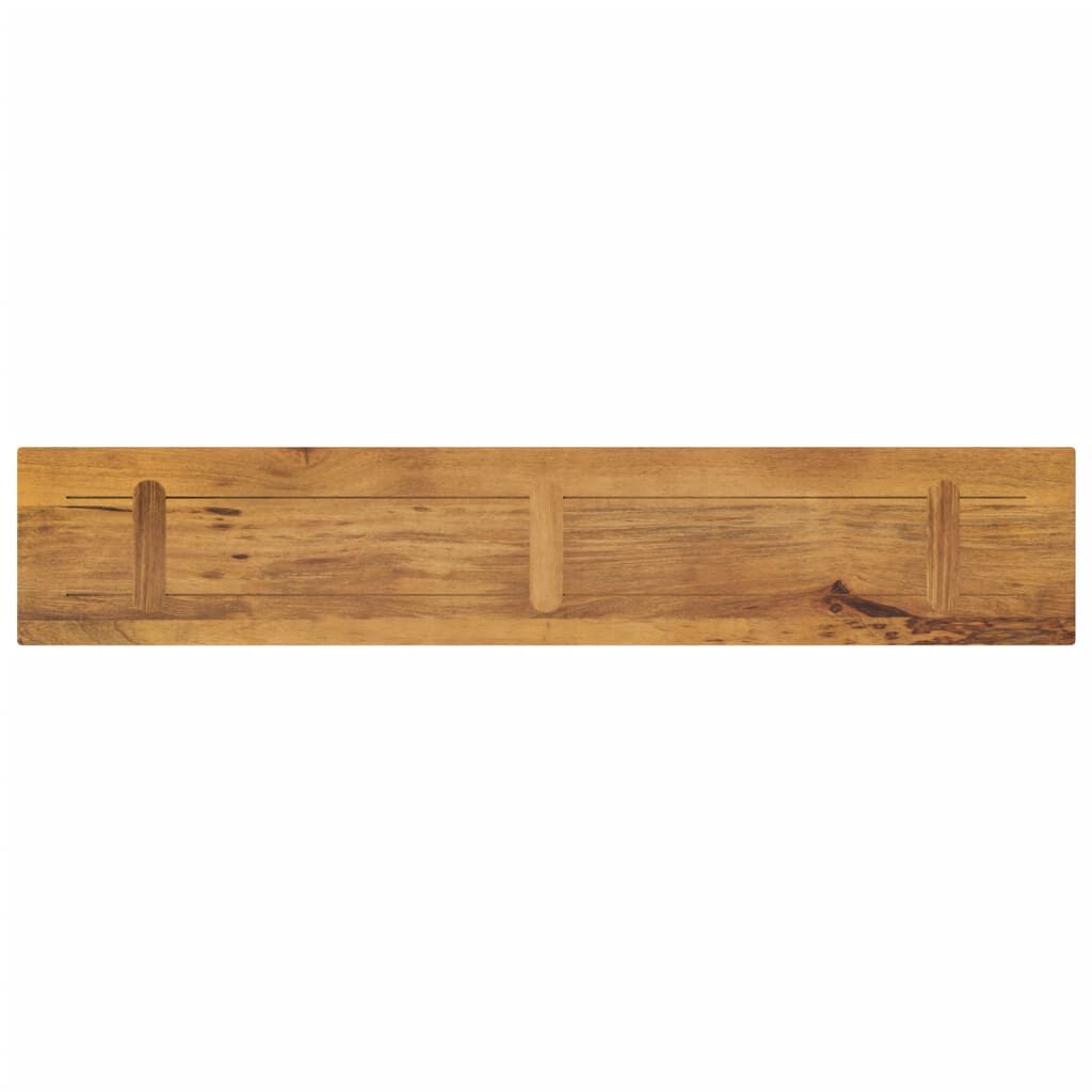 vidaXL Επιφάνεια Τραπεζιού Ορθογώνια 140x40x2,5 εκ. Μασίφ Ξύλο Μάνγκο