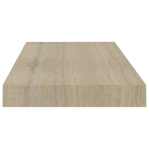 vidaXL Ράφι Τοίχου Χρώμα Δρυός 50x23x3,8 εκ. MDF