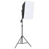 vidaXL Κιτ Φωτογραφικού Στούντιο με Softbox, Φόντο & Ανακλαστήρα