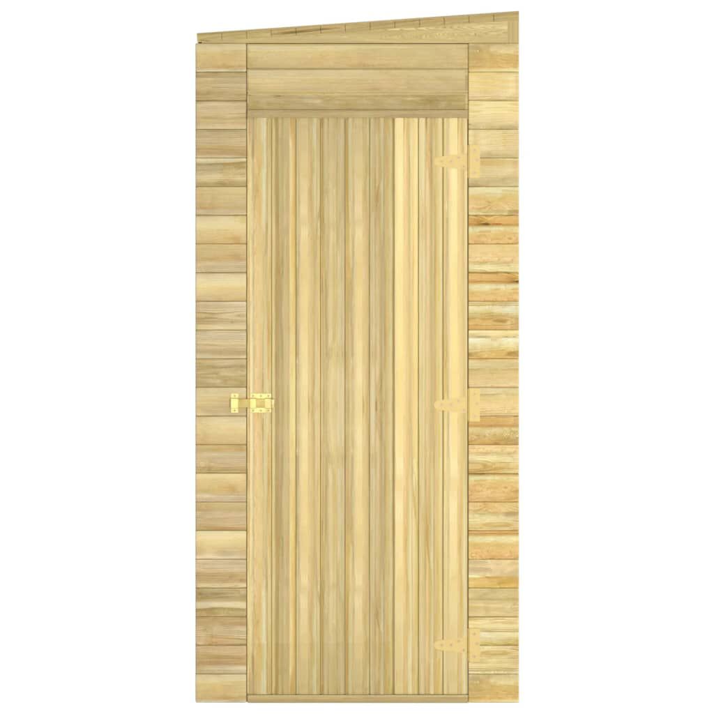 vidaXL Αποθήκη Κήπου 100x110x218 εκ. από Εμποτισμένο Ξύλο Πεύκου