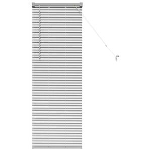 vidaXL Ρολό Παραθύρου με κουρτίνες Ασημί Αλουμίνιο