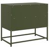 vidaXL Έπιπλο Τηλεόρασης Πράσινο Λαδί 68,5x39x60,5 εκ. από Ατσάλι
