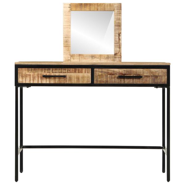 vidaXL Τραπέζι περιποίησης Καφέ 100 x 40 x 120 εκ. Μασίφ ξύλο μάνγκο