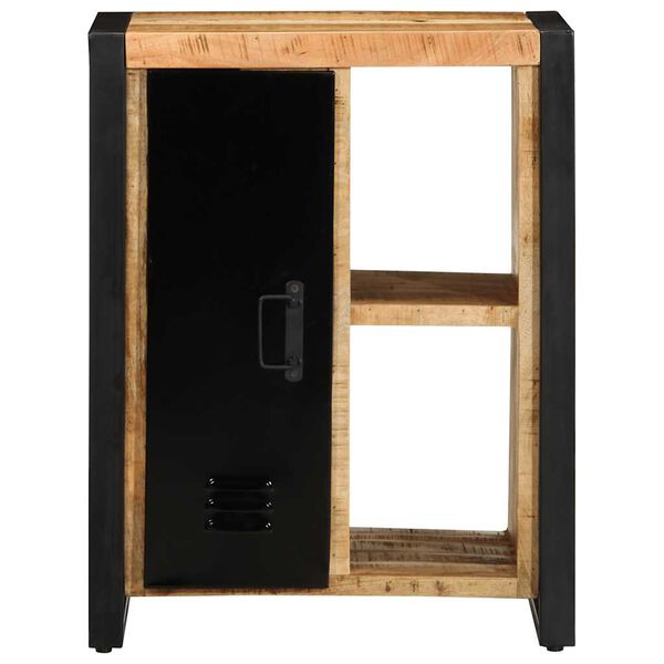 vidaXL Μπουφές 55x35x70 εκ. από Μασίφ Ακατέργαστο Ξύλο Μάνγκο