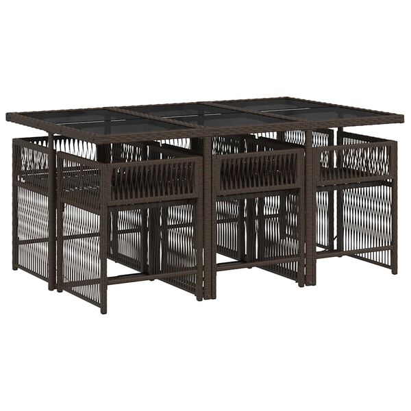 vidaXL &Sigma;&epsilon;&tau; &Tau;&rho;&alpha;&pi;&epsilon;&zeta;&alpha;&rho;ί&alpha;&sigmaf; &Kappa;ή&pi;&omicron;&upsilon; 7 &tau;&epsilon;&mu;. &Kappa;&alpha;&phi;έ &Sigma;&upsilon;&nu;&theta;&epsilon;&tau;&iota;&kappa;ό &Rho;&alpha;&tau;ά&nu; &mu;&epsilon; &Mu;&alpha;&xi;&iota;&lambda;ά&rho;&iota;&alpha;