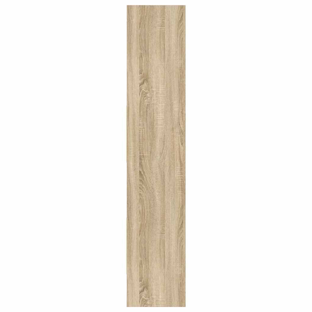 vidaXL Βιβλιοθήκη Χρώμα Sonoma Δρυς 40 x 35 x 180 εκ. από Επεξ. Ξύλο