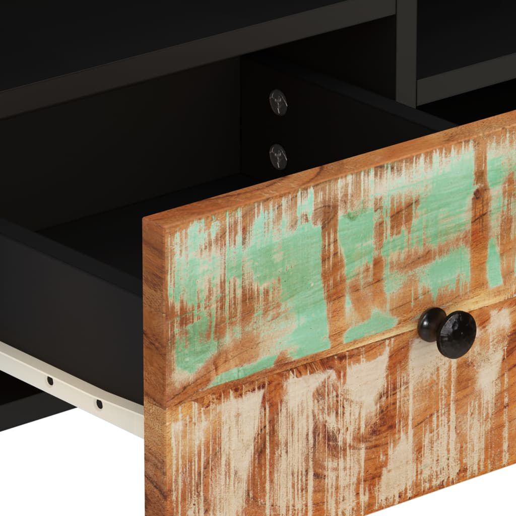 vidaXL Έπιπλο Τηλεόρασης 100x33x46εκ. Μασίφ Ανακυκλ. Ξύλο & Επεξ. Ξύλο