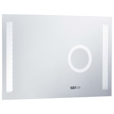 vidaXL Καθρέφτης Μπάνιου Τοίχου με LED/Αισθητήρα Κίνησης 100 x 60 εκ.