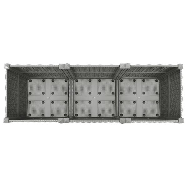 vidaXL Ζαρντινιέρα 120 x 40 x 38 εκ. από Πολυπροπυλένιο