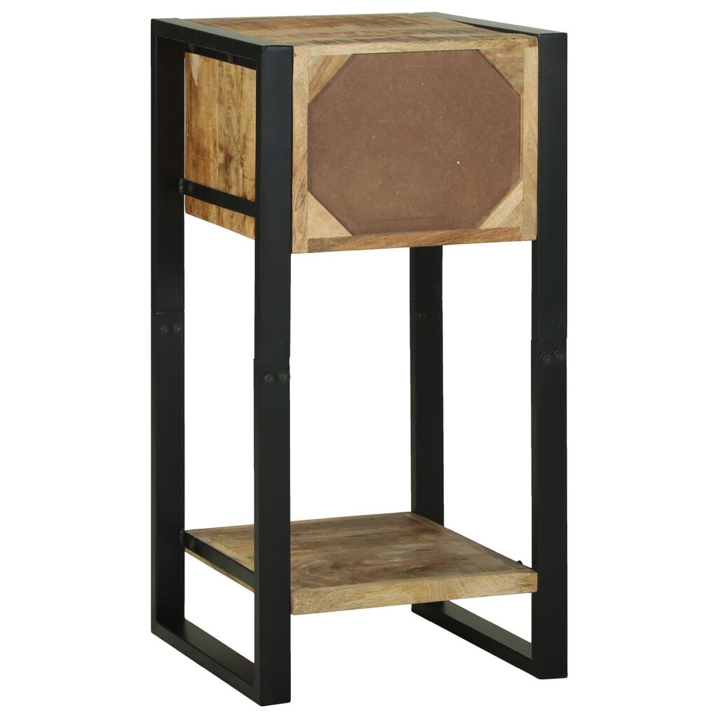 vidaXL Το stand τηλεφώνου 40x40x80 εκ. Στερεό τραχύ ξύλο μάνγκο