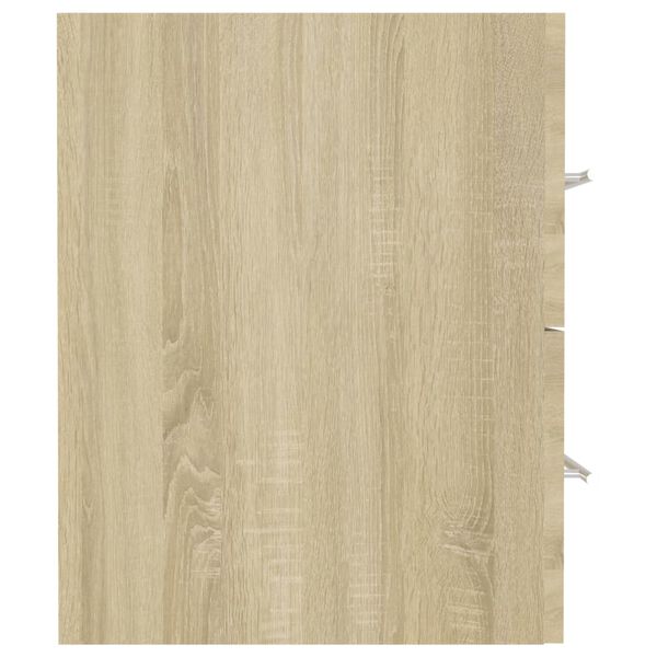 vidaXL Ντουλάπι Νιπτήρα Sonoma Δρυς 41 x 38,5 x 48 εκ. από Επεξ. Ξύλο