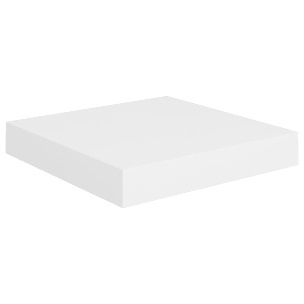 vidaXL Ράφια Τοίχου 4 τεμ. Άσπρα 23x23,5x3,8 εκ. MDF