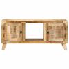 ντουλάπι τηλεόρασης vidaXL 105x46x32 cm μασίφ ξύλο ακατέργαστο μάνγκο