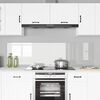 vidaXL Πίσω Πάνελ Κουζίνας Διαφανές 90 x 50 cm σκληρυμένο γυαλί