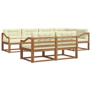 vidaXL &Sigma;&epsilon;&iota;&rho;ά &Kappa;&alpha;&nu;&alpha;&pi;έ &Epsilon;&xi;&omega;&tau;&epsilon;&rho;&iota;&kappa;&omicron;ύ &mu;&epsilon; &mu;&alpha;&xi;&iota;&lambda;ά&rho;&iota; 7 pcs &Phi;&upsilon;&sigma;&iota;&kappa;ό &kappa;&alpha;&iota; &Kappa;&rho;έ&mu;&alpha;