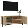 vidaXL Έπιπλο Τηλεόρασης με Πόρτες Sonoma Δρυς 102x35x45 εκ. Επεξ.Ξύλο