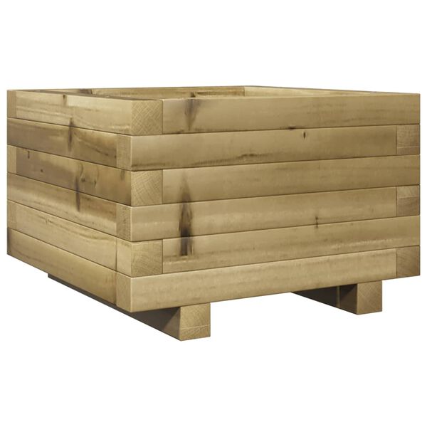 vidaXL Ζαρντινιέρα Κήπου 40x40x26,5 εκ. από Εμποτισμένο Ξύλο Πεύκου