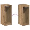 vidaXL Ντουλάπι artisan δρυς 41 x 48 x 102 εκ Επεξεργασμένο ξύλο