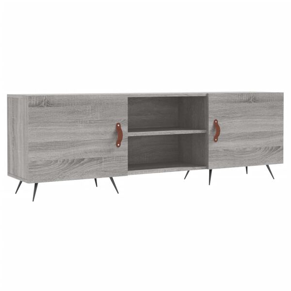 vidaXL Έπιπλο Τηλεόρασης Γκρι Sonoma 150x30x50 εκ. από Επεξεργ. Ξύλο