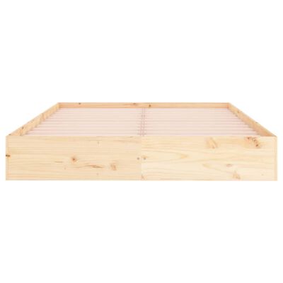vidaXL Πλαίσιο Κρεβατιού 200 x 200 εκ. από Μασίφ Ξύλο