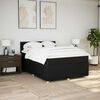 vidaXL &Kappa;&rho;&epsilon;&beta;ά&tau;&iota; Boxspring &mu;&epsilon; &Sigma;&tau;&rho;ώ&mu;&alpha; &Mu;&alpha;ύ&rho;&omicron; 140x190 &epsilon;&kappa;. &Upsilon;&phi;&alpha;&sigma;&mu;ά&tau;&iota;&nu;&omicron;