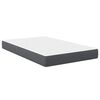 vidaXL Στρώμα Κρεβατιού με στρώμα Γκρι 120 x 200 cm ύφασμα