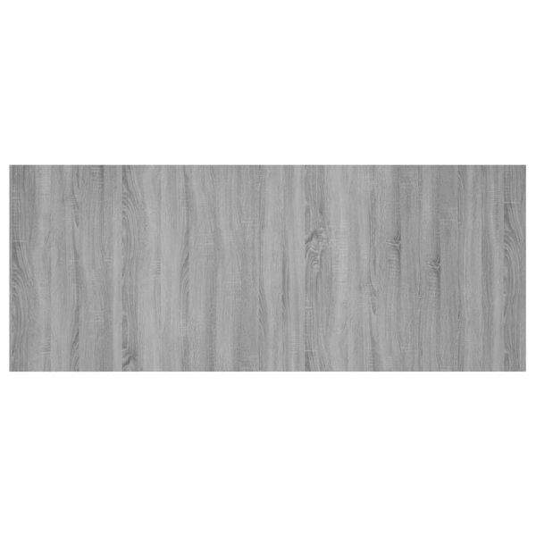 vidaXL Κεφαλάρι Κρεβατιού Γκρι Sonoma 200x1,5x80 εκ. Επεξεργ. Ξύλο
