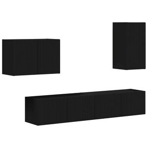 vidaXL &Sigma;&epsilon;&tau; &tau;&omicron;ί&chi;&omicron;&upsilon; &gamma;&iota;&alpha; &tau;&eta;&lambda;&epsilon;ό&rho;&alpha;&sigma;&eta; 4 pcs &Mu;&alpha;ύ&rho;&omicron; &Epsilon;&pi;&epsilon;&xi;&epsilon;&rho;&gamma;&alpha;&sigma;&mu;έ&nu;&omicron; &xi;ύ&lambda;&omicron;