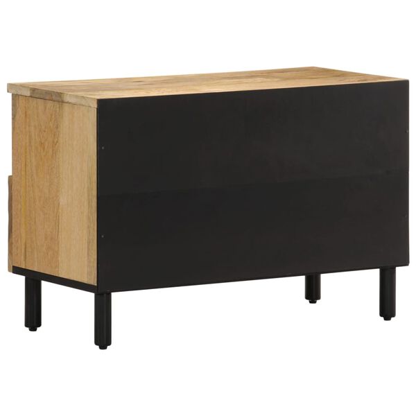 vidaXL Έπιπλο Τηλεόρασης 70 x 33 x 46 εκ. από Μασίφ Ξύλο Μάνγκο
