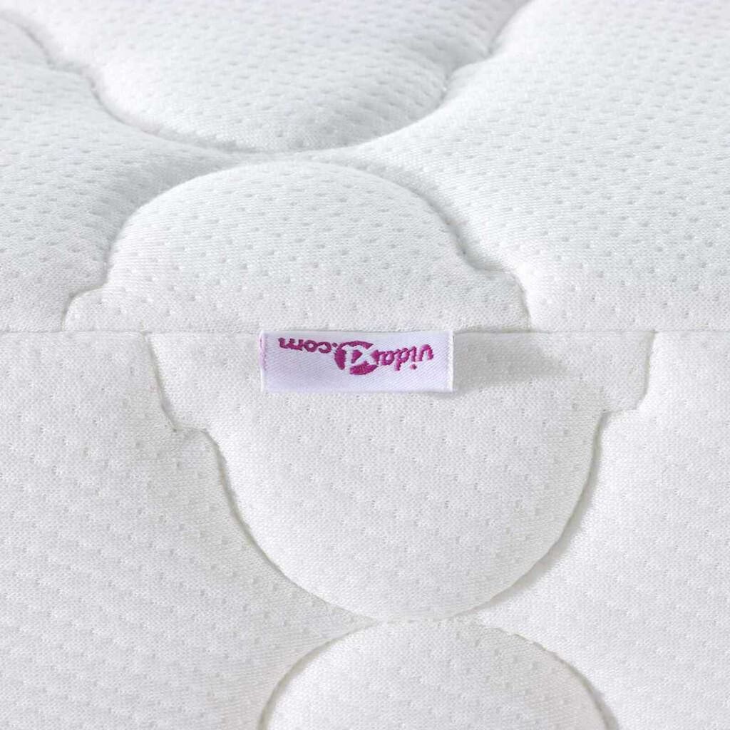 vidaXL Στρώμα Λευκό 200 x 200 cm Pěna