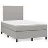 vidaXL &Kappa;&rho;&epsilon;&beta;ά&tau;&iota; Boxspring &mu;&epsilon; &Sigma;&tau;&rho;ώ&mu;&alpha; &Alpha;&nu;&omicron;&iota;&chi;&tau;ό &Gamma;&kappa;&rho;&iota; 120x190 &epsilon;&kappa;. &Upsilon;&phi;&alpha;&sigma;&mu;ά&tau;&iota;&nu;&omicron;