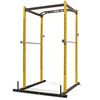 vidaXL Πολυόργανο Power Rack Κίτρινο και Μαύρο 140 x 145 x 214 εκ.
