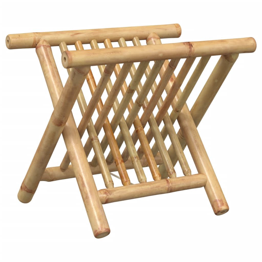 vidaXL Θήκη Περιοδικών 42 x 30,5 x 34,5 εκ. Μπαμπού