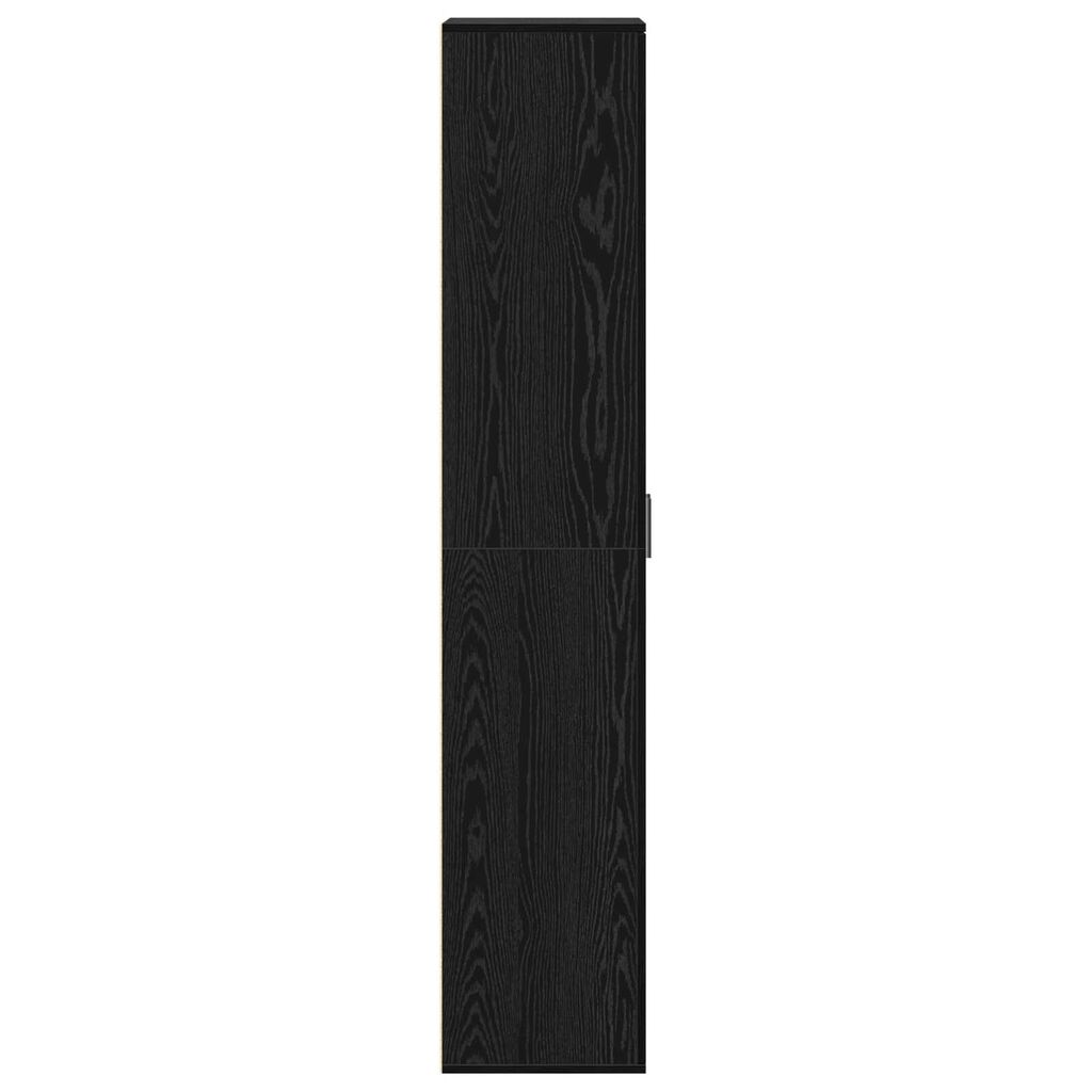 vidaXL Ντουλάπι Μαύρου Δρύος 60x35x180 cm Επεξεργασμένο Ξύλο