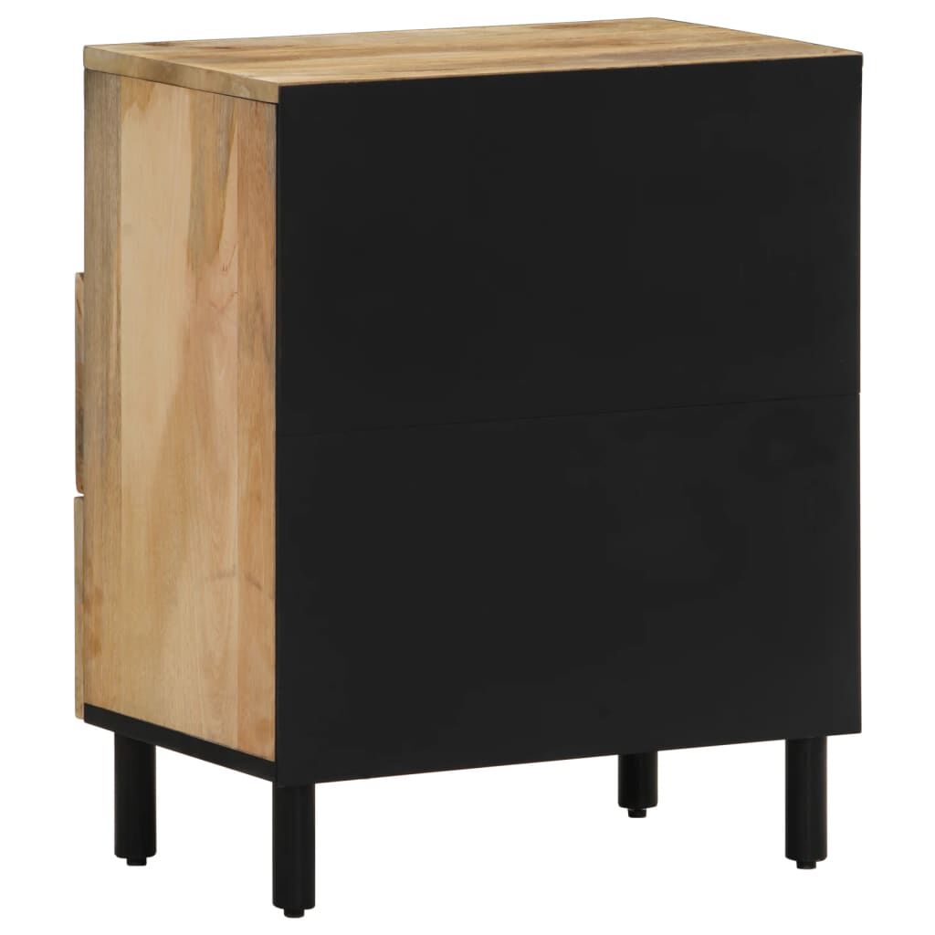 vidaXL Κομοδίνο 50 x 33 x 60 εκ. από Μασίφ Ξύλο Μάνγκο