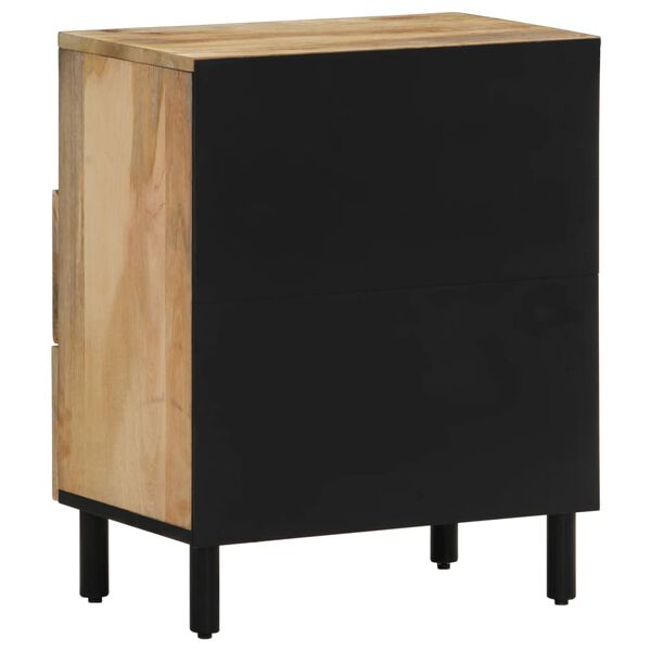 vidaXL Κομοδίνο 50 x 33 x 60 εκ. από Μασίφ Ξύλο Μάνγκο