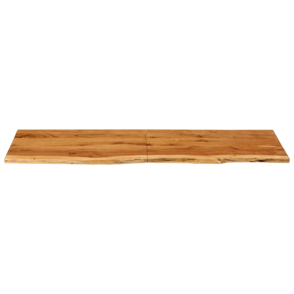 vidaXL Πάγκος Μπάνιου 140x52x2,5 εκ. από Μασίφ Ξύλο Ακακίας