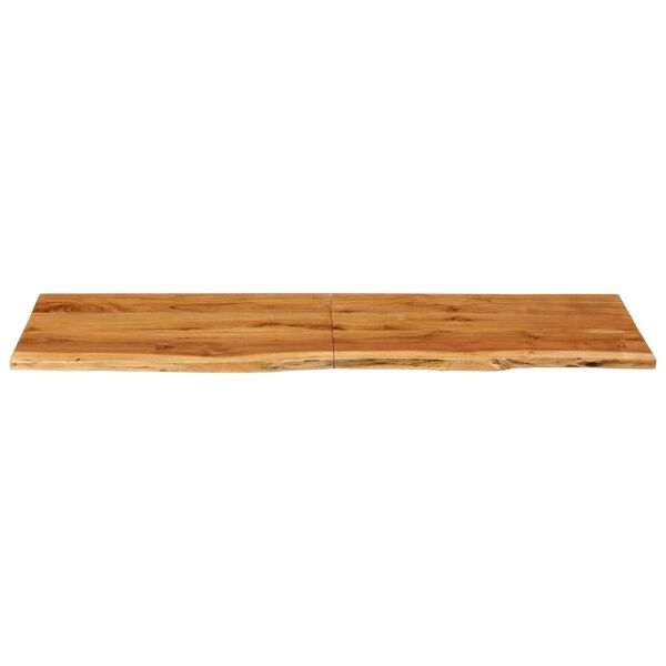 vidaXL Πάγκος Μπάνιου 140x52x2,5 εκ. από Μασίφ Ξύλο Ακακίας