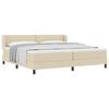 vidaXL &Kappa;&rho;&epsilon;&beta;ά&tau;&iota; &mu;&epsilon; &epsilon;&lambda;&alpha;&tau;ή&rho;&iota;&alpha; &mu;&epsilon; &kappa;&epsilon;&phi;&alpha;&lambda;ά&rho;&iota; &Kappa;&rho;&epsilon;&mu; 200 x 200 cm ύ&phi;&alpha;&sigma;&mu;&alpha;