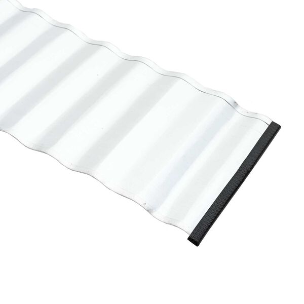 vidaXL Περίφραξη Γκαζόν 15 εκ x 10 μ Corrugated Flexible Galvanised Steel