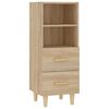 vidaXL &Nu;&tau;&omicron;&upsilon;&lambda;ά&pi;&iota; Sonoma &Delta;&rho;&upsilon;&sigmaf; 34,5x34x90 &epsilon;&kappa;. &alpha;&pi;ό &Epsilon;&pi;&epsilon;&xi;&epsilon;&rho;&gamma;&alpha;&sigma;&mu;έ&nu;&omicron; &Xi;ύ&lambda;&omicron;