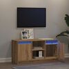 vidaXL Ντουλάπι TV Καφέ 100 x 34 x 50 εκ Επεξεργασμένο ξύλο