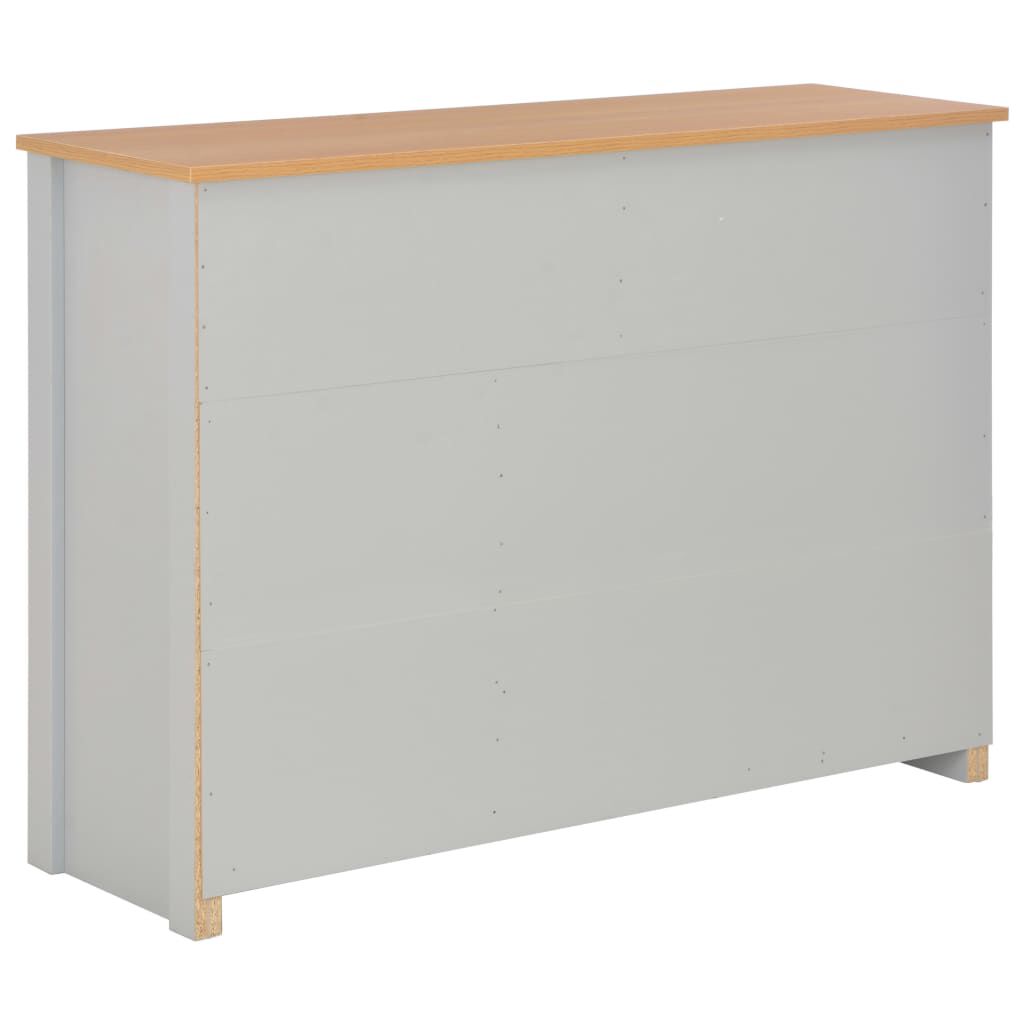 vidaXL Μπουφές Γκρι 112 x 35 x 81 εκ.