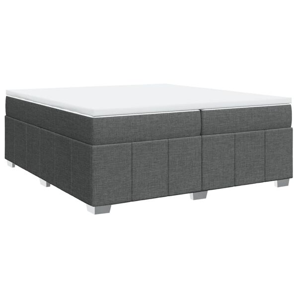 vidaXL &Kappa;&rho;&epsilon;&beta;ά&tau;&iota; Boxspring &mu;&epsilon; &Sigma;&tau;&rho;ώ&mu;&alpha; &Sigma;&kappa;&omicron;ύ&rho;&omicron; &Gamma;&kappa;&rho;&iota; 200x200 &epsilon;&kappa;. &Upsilon;&phi;&alpha;&sigma;&mu;ά&tau;&iota;&nu;&omicron;
