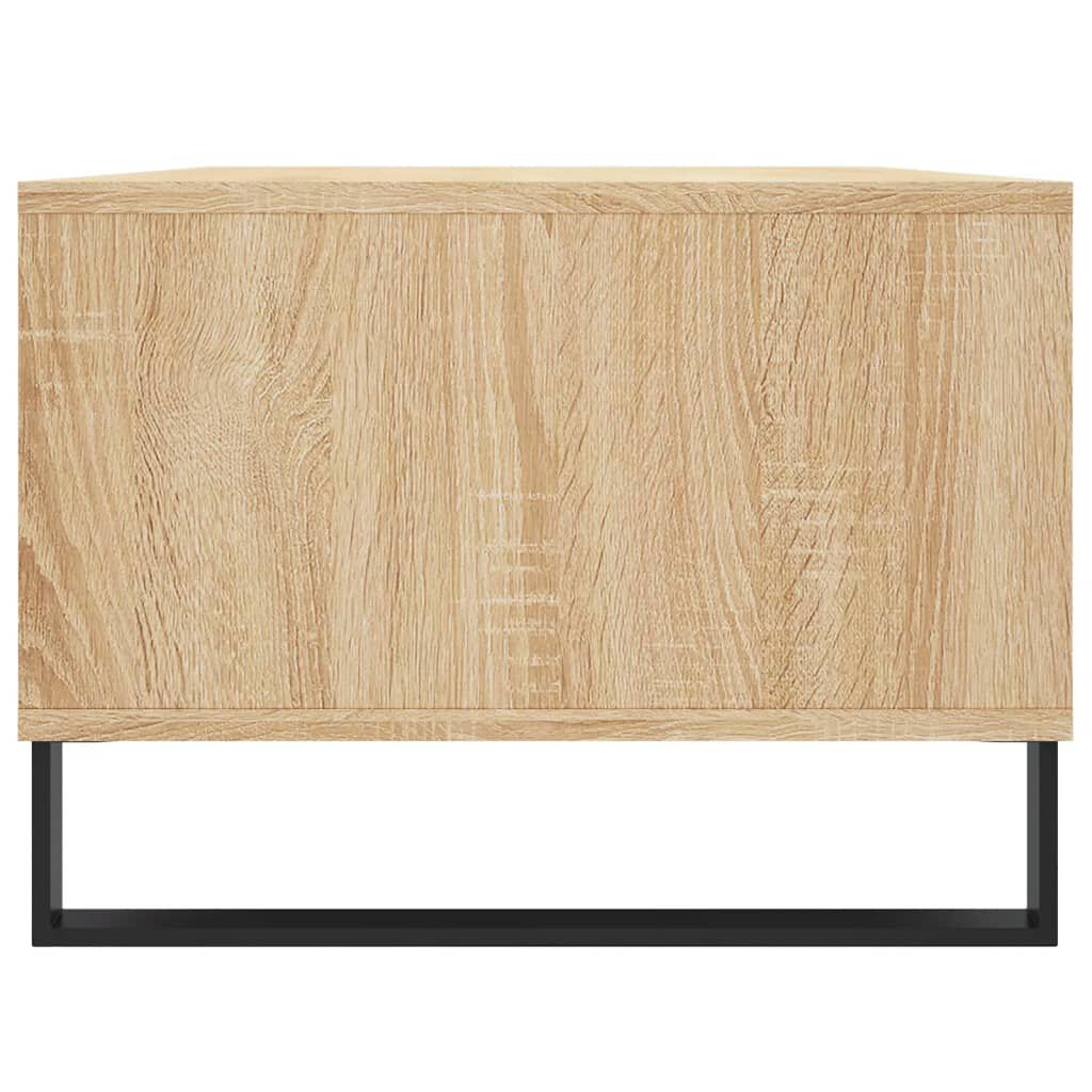 vidaXL Τραπεζάκι Σαλονιού Sonoma Δρυς 90x50x36,5 εκ. Επεξεργασμ. Ξύλο